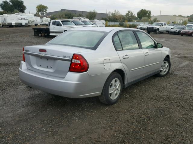 1G1ZT54885F201038 - 2005 CHEVROLET MALIBU LS 银色 照片 4