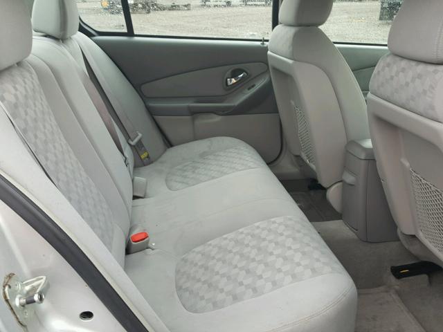1G1ZT54885F201038 - 2005 CHEVROLET MALIBU LS 银色 照片 6