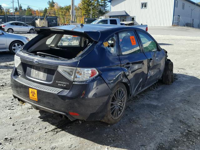 JF1GR7E67DG209510 - 2013 SUBARU IMPREZA WR BLACK photo 4