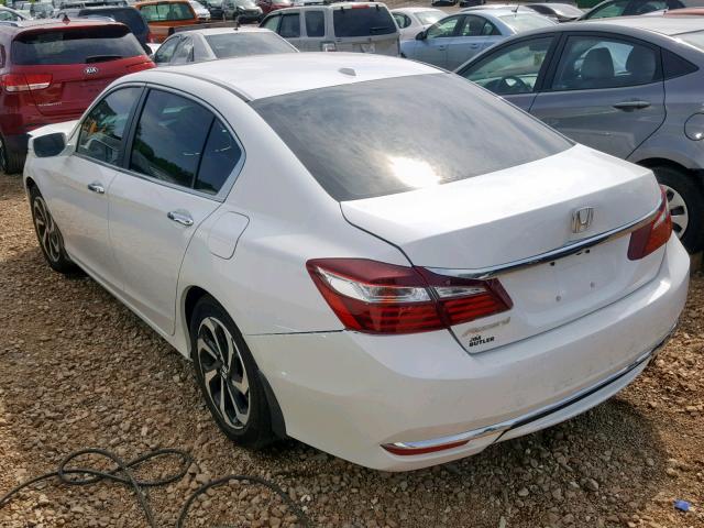 1HGCR2F98GA225065 - 2016 HONDA ACCORD EXL WHITE photo 3