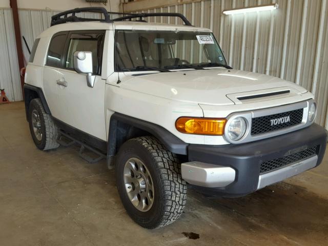 JTEBU4BF7CK138936 - 2012 TOYOTA FJ CRUISER WHITE photo 1