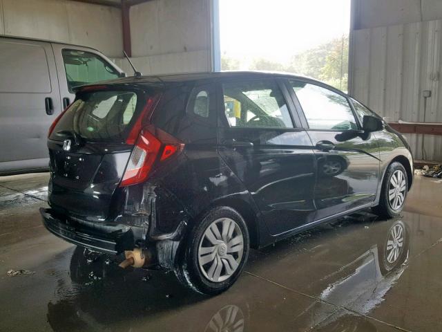 JHMGK5H51GX000191 - 2016 HONDA FIT LX BLACK photo 4