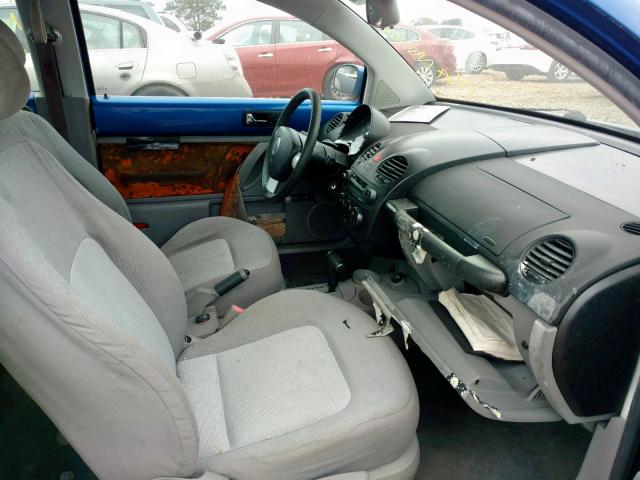 3VWBK31C54M407468 - 2004 VOLKSWAGEN NEW BEETLE 蓝色 照片 5