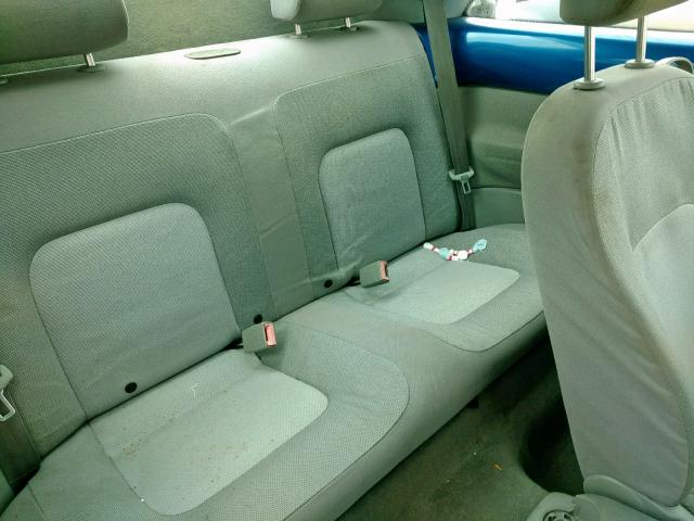 3VWBK31C54M407468 - 2004 VOLKSWAGEN NEW BEETLE 蓝色 照片 6