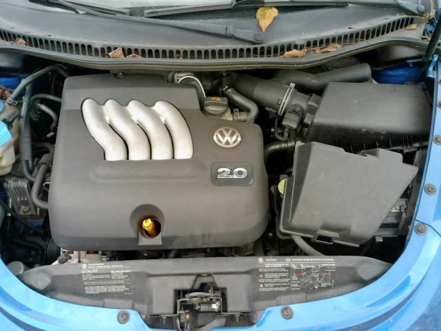 3VWBK31C54M407468 - 2004 VOLKSWAGEN NEW BEETLE 蓝色 照片 7