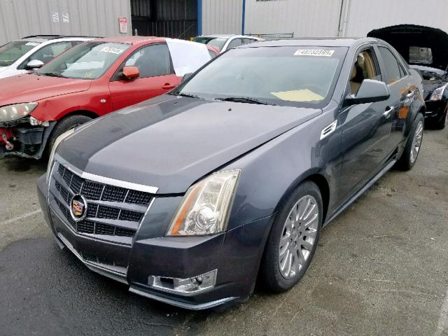 1G6DM5EV1A0113175 - 2010 CADILLAC CTS PERFOR CHARCOAL photo 2