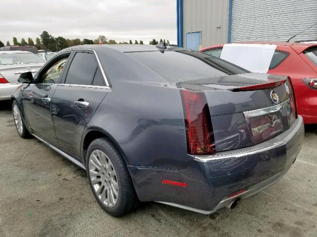 1G6DM5EV1A0113175 - 2010 CADILLAC CTS PERFOR CHARCOAL photo 3