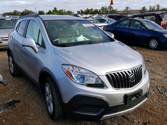 KL4CJASB5FB041987 - 2015 BUICK ENCORE SILVER photo 1