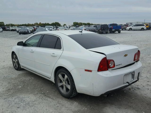1G1ZH57B994122326 - 2009 CHEVROLET MALIBU 1LT თეთრი ფოტო 3