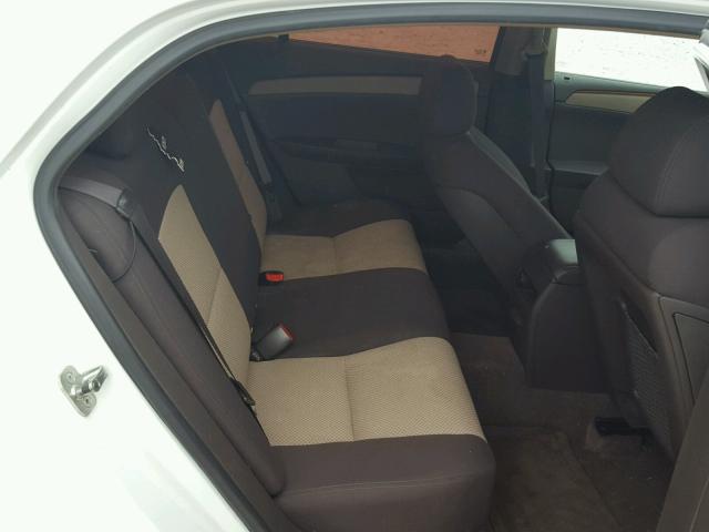 1G1ZH57B994122326 - 2009 CHEVROLET MALIBU 1LT თეთრი ფოტო 6