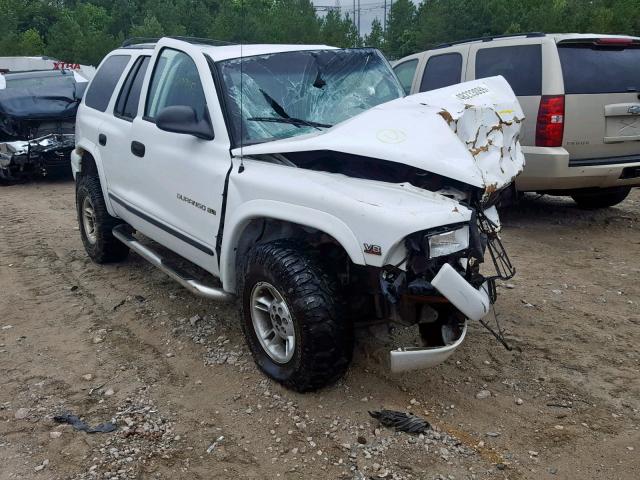 1B4HS28Y2XF636071 - 1999 DODGE DURANGO WHITE photo 1