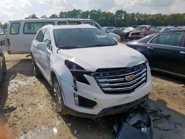 1GYKNBRSXHZ158664 - 2017 CADILLAC XT5 LUXURY WHITE photo 1