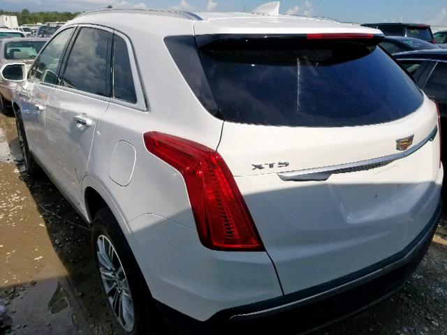 1GYKNBRSXHZ158664 - 2017 CADILLAC XT5 LUXURY WHITE photo 3