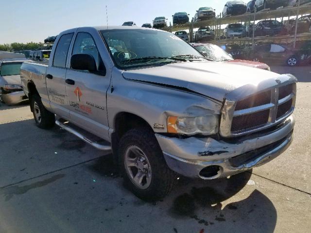 1D7HU18D24S502495 - 2004 DODGE RAM 1500 S SILVER photo 1