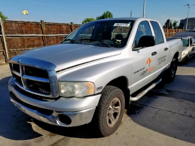 1D7HU18D24S502495 - 2004 DODGE RAM 1500 S SILVER photo 2