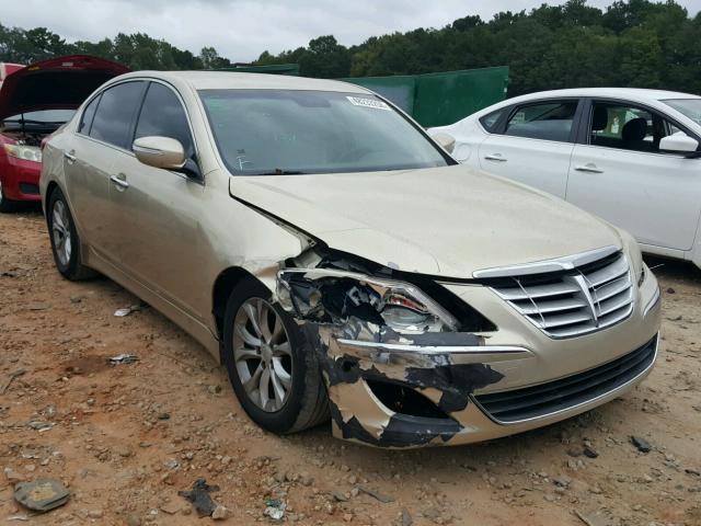 KMHGC4DDXCU175083 - 2012 HYUNDAI GENESIS 3. GOLD photo 1