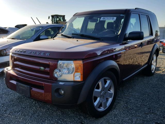 SALAG25445A330953 - 2005 LAND ROVER LR3 HSE MAROON photo 2