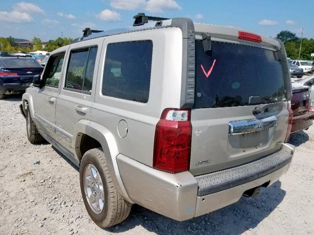 1J8HH58P67C693524 - 2007 JEEP COMMANDER ვერცხლისფერი ფოტო 3