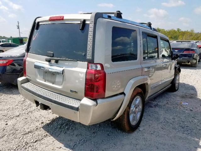 1J8HH58P67C693524 - 2007 JEEP COMMANDER ვერცხლისფერი ფოტო 4