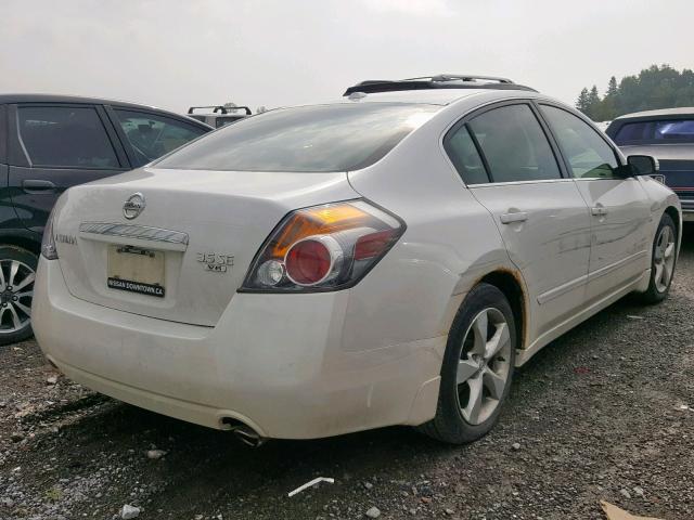 1N4BL21E07C229167 - 2007 NISSAN ALTIMA 3.5 WHITE photo 4