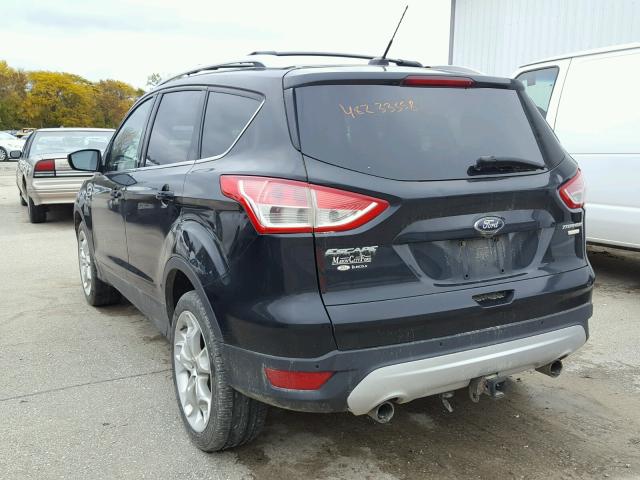 1FMCU9J95DUB15156 - 2013 FORD ESCAPE TIT BLACK photo 3