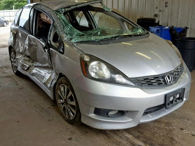 JHMGE8H51CC004249 - 2012 HONDA FIT SPORT SILVER photo 1