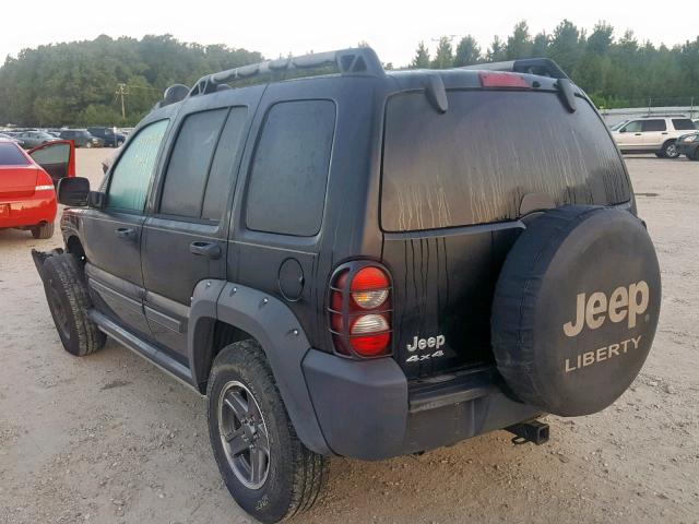 1J4GL38K45W502537 - 2005 JEEP LIBERTY RE BLACK photo 3