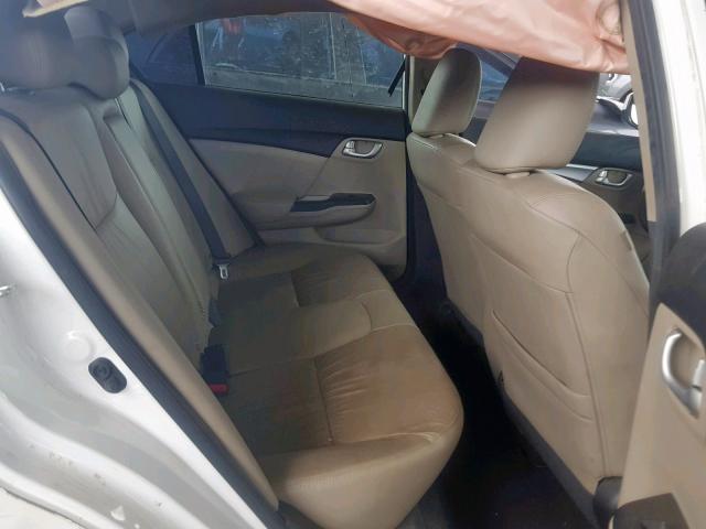 19XFB2F91FE075991 - 2015 HONDA CIVIC EXL Ağ foto 6