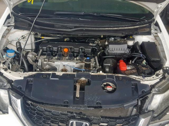 19XFB2F91FE075991 - 2015 HONDA CIVIC EXL Ağ foto 7
