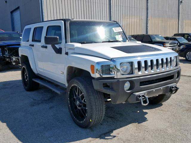 5GTDN136768278129 - 2006 HUMMER H3 WHITE photo 1