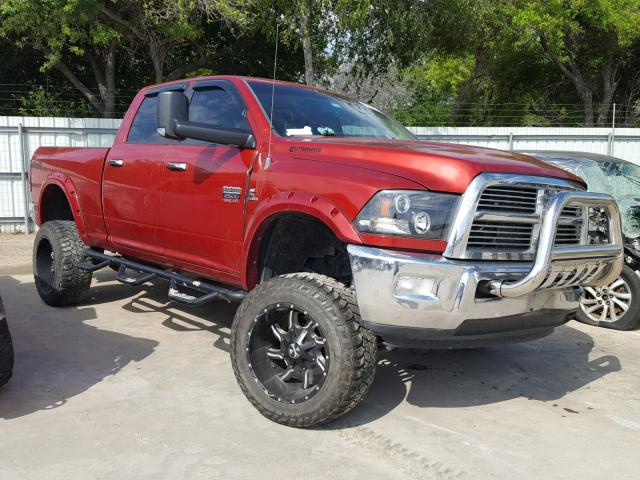 3D7UT2CL5AG130742 - 2010 DODGE RAM 2500 MAROON photo 1