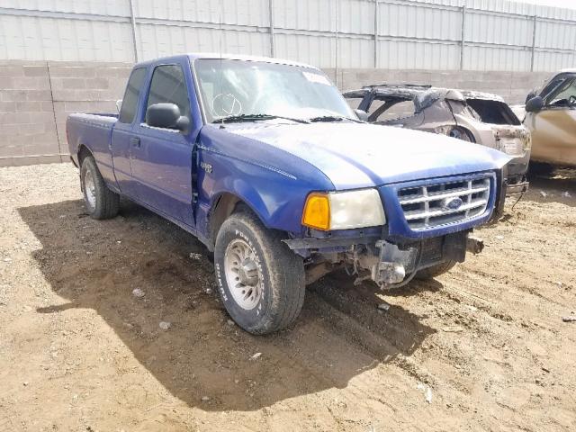 1FTYR44V33PA83778 - 2003 FORD RANGER SUP BLUE photo 1