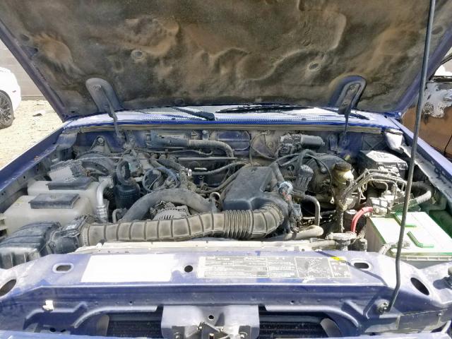 1FTYR44V33PA83778 - 2003 FORD RANGER SUP BLUE photo 7