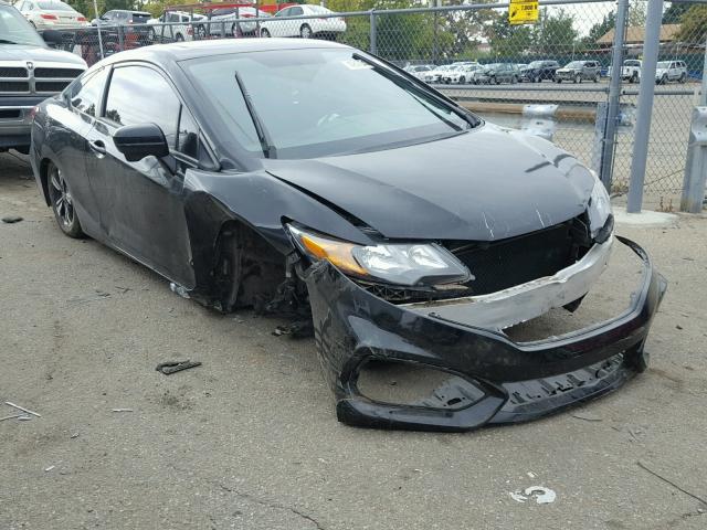 2HGFG3B87FH523127 - 2015 HONDA CIVIC EX შავი ფოტო 1