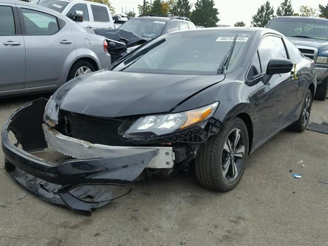 2HGFG3B87FH523127 - 2015 HONDA CIVIC EX შავი ფოტო 2