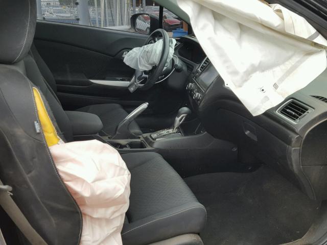 2HGFG3B87FH523127 - 2015 HONDA CIVIC EX შავი ფოტო 5