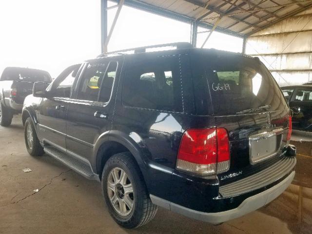 5LMEU88H53ZJ23756 - 2003 LINCOLN AVIATOR 黑色 照片 3