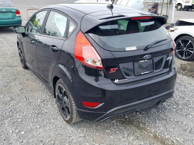 3FADP4GX6KM102755 - 2019 FORD FIESTA ST BLACK photo 3