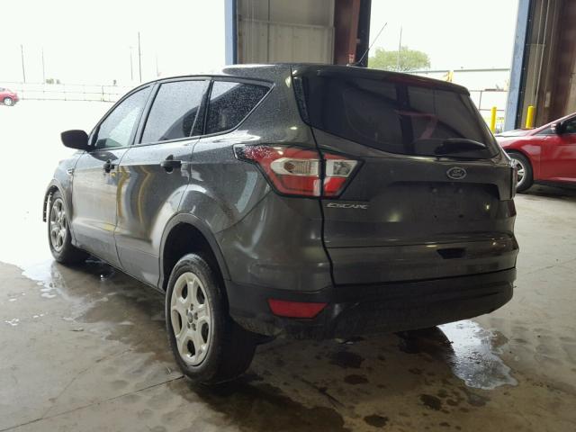 1FMCU0F78JUB54824 - 2018 FORD ESCAPE S GRAY photo 3