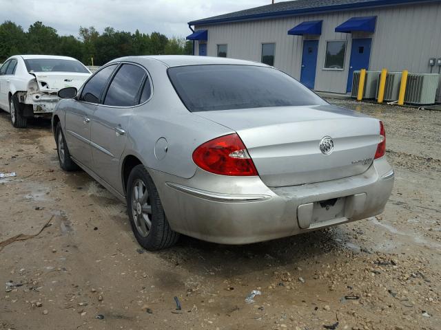 2G4WD582381194987 - 2008 BUICK LACROSSE C SILVER photo 3