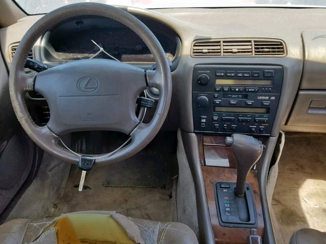 JT8GK13T1S0078891 - 1995 LEXUS ES 300 TAN photo 9