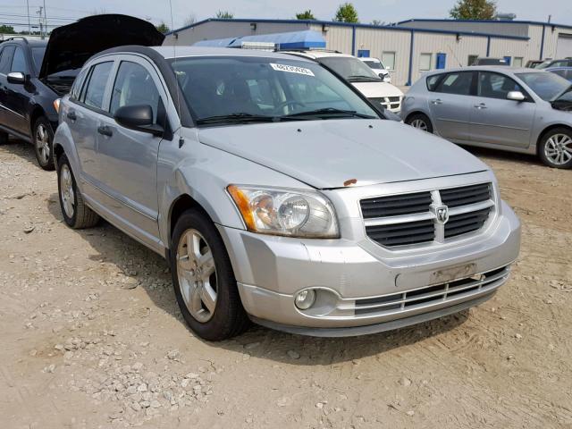 1B3HB48B67D301077 - 2007 DODGE CALIBER SX SILVER photo 1