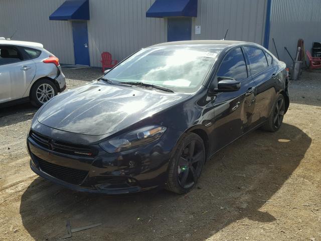 1C3CDFBB7GD539628 - 2016 DODGE DART SXT BLACK photo 2