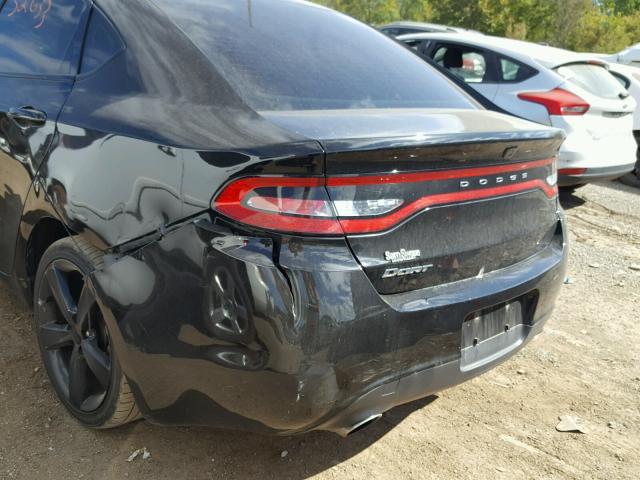 1C3CDFBB7GD539628 - 2016 DODGE DART SXT BLACK photo 9