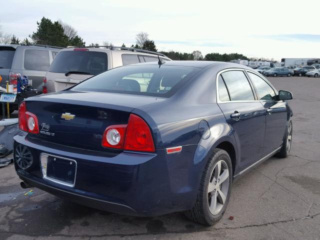 1G1ZC5E15BF215847 - 2011 CHEVROLET MALIBU 1LT BLUE photo 4