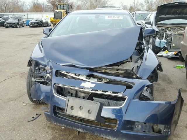 1G1ZC5E15BF215847 - 2011 CHEVROLET MALIBU 1LT BLUE photo 9