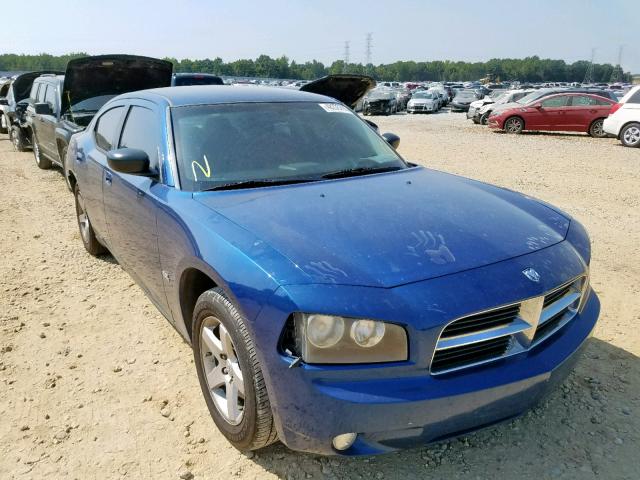 2B3KA33V39H595449 - 2009 DODGE CHARGER SX BLUE photo 1