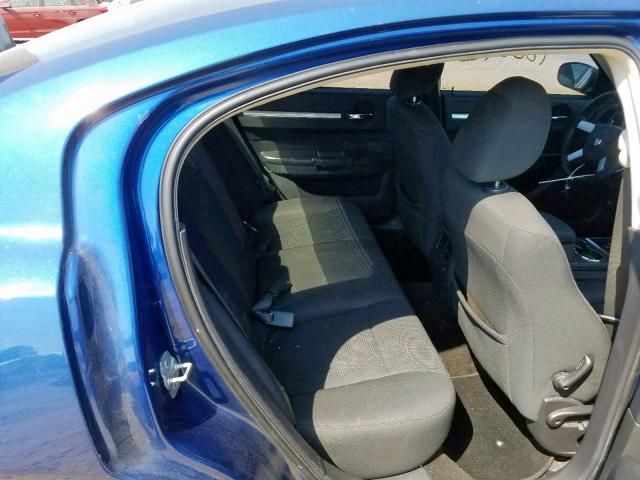 2B3KA33V39H595449 - 2009 DODGE CHARGER SX BLUE photo 6