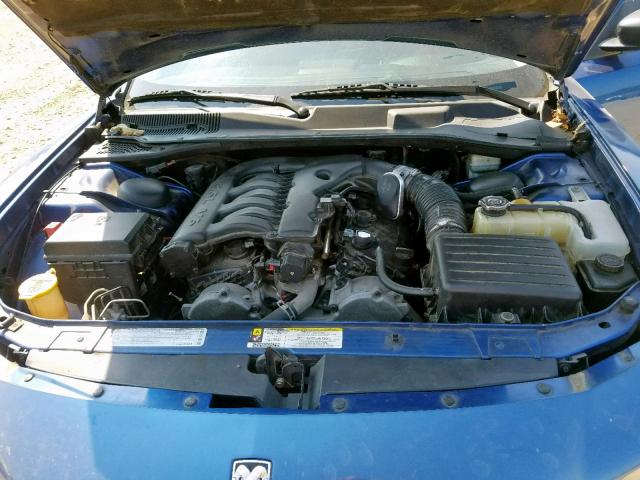 2B3KA33V39H595449 - 2009 DODGE CHARGER SX BLUE photo 7