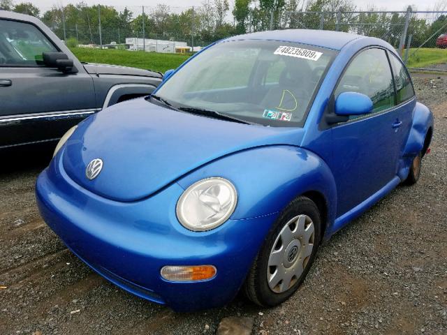 3VWBB61C2WM042798 - 1998 VOLKSWAGEN NEW BEETLE ლურჯი ფოტო 2